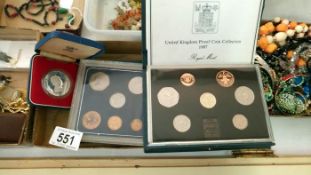 A quantity of Royal mint coin sets