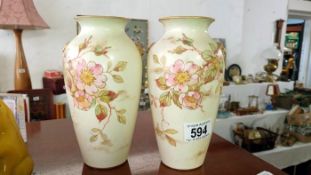 A pair of Wedgwood vases