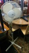 A floor standing fan