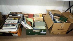 3 boxes of military & ancient history etc.