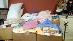 A large quantity of clothes etc. (some good quality & like new)