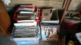 A large quantity of LP's etc.