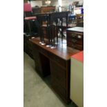 A Victorian mahogany dressing table