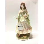 A Royal Worcester limited edition figurine 'Queen of May'
