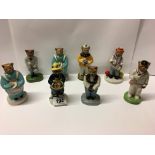 8 Wade Catkins figurines,