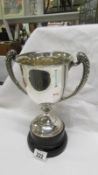 A Birmingham 1912 silver trophy, 530gms/18.