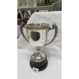 A Birmingham 1912 silver trophy, 530gms/18.