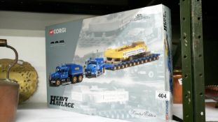 A boxed Corgi heavy haulage 18002 Scammel Pickfords Nicolas Bogle set