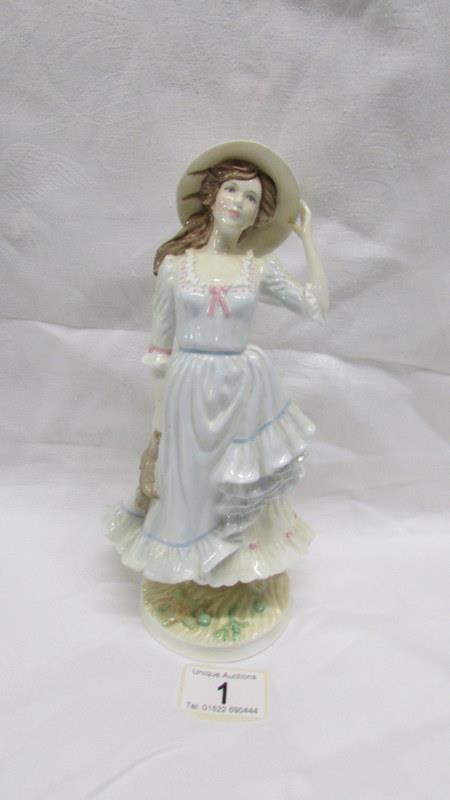 A Royal Worcester limited edition figurine 'Summer'