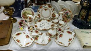Approximately 30 pieces of Royal Albert Old Country Roses
