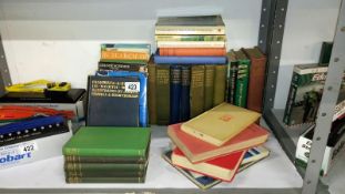 A large quantity of topographic books