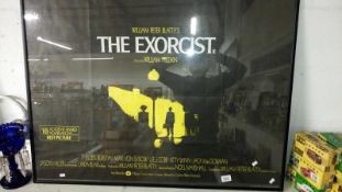 An original Quad Exorcist film poster