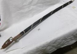 An old sword in scabbard