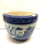 A Minton flo blue jardiniere