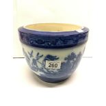 A Minton flo blue jardiniere