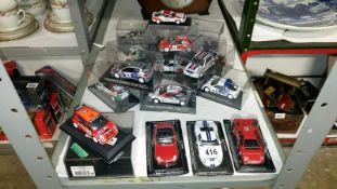 17 boxed touring rally cars
