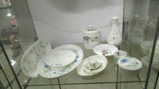 A mixed lot of porcelain including Wedgwood