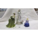 2 Royal Doulton figures, Simone & Marie,