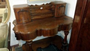 A Victorian mahogany Duchy style dressing table