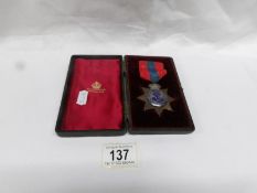 A George VII service medal