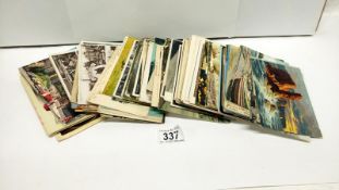 A quantity of vintage postcards including early 20th century