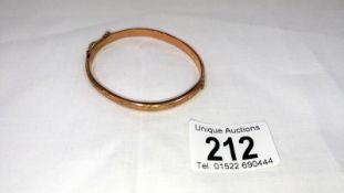 A 9ct gold bracelet, HM Birmingham 1916/17,