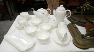 17 pieces of Coalport country teaware