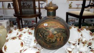 A large oriental flask