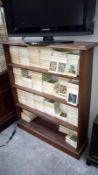 An Edwardian mahogany bookcase