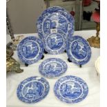 A Spode Italian sandwich set