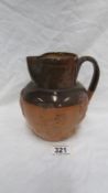 A Doulton stoneware jug