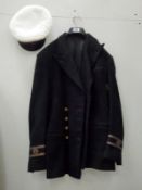 A Naval jacket and hat