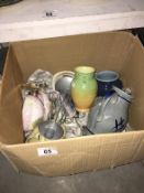 A mixed lot of china including German,