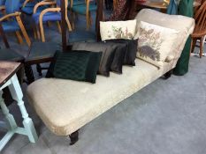 An old chaise longue