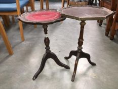 Two tripof wine tables