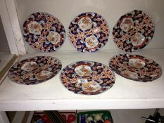 6 oriental plates