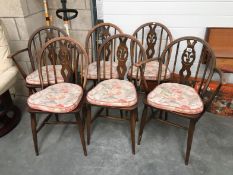 A set of 6 Ercol dining chairs