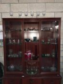 A large quantity of glassware (12 shelves)