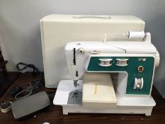 A Singer sewing machine