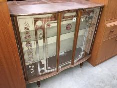 A retro display cabinet