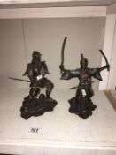 2 samurai soldiers