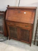 A 1930's oak bureau