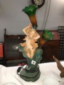 A Mermaid table lamp