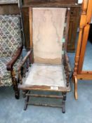 An American rocking chair