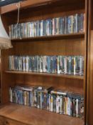 A large quantity of DVDS over 200