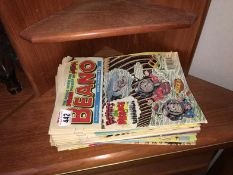 A quantity of 1990s Beano comics