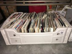 A large quantity of 45 rpm records singles
