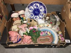 A large box of sundries