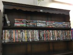 A large quantity of DVDs (approx 150)