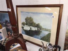 A limited edition print River Nene
